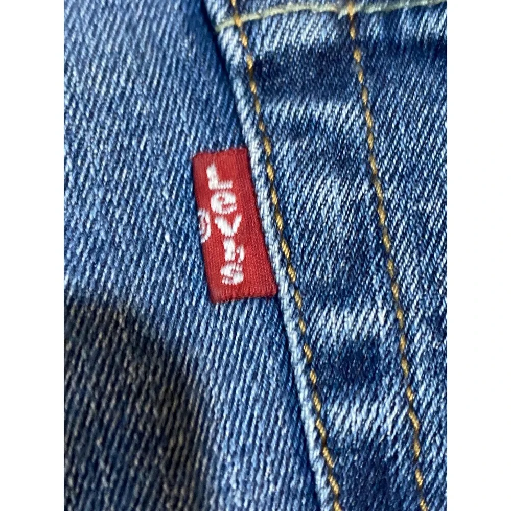 Levis 559 Relaxed Straight Leg Jeans Mens 36x32 Blue Stretch Denim 00559-0421